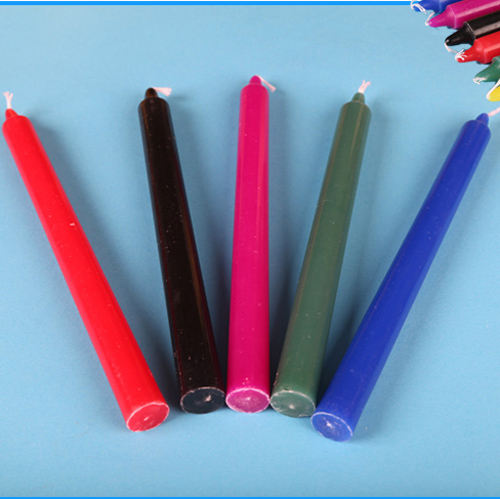 Bougies bâton de couleur domestique Image en vedette