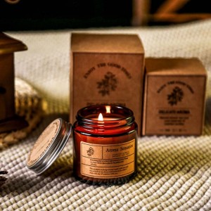 DIY handmade soy wax custom smokeless romantic scented candles creative gift set wholesale