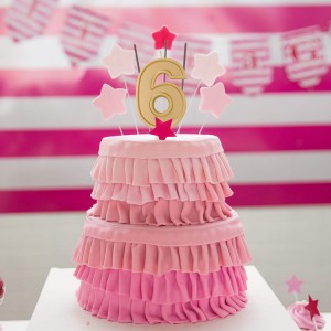 vente en gros bougies de gâteau d'anniversaire numériques en or