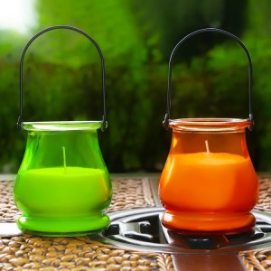 Vela de citronela-3 para uso exterior de verán, con aroma a citronela, a vela colgante que non lle gusta aos mosquitos