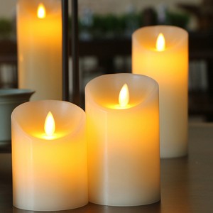 Customized Moving flame LED Candle