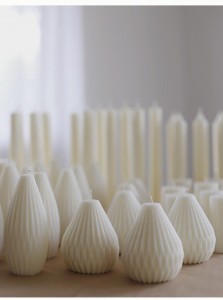 La fàbrica d'espelmes espelma perfumada en forma de pera perfumada per a la decoració