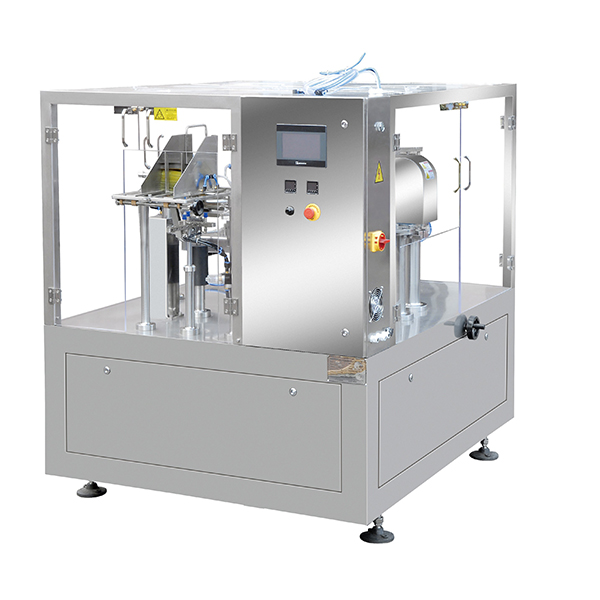 Màquina d'embalatge de bosses prefabricades rotativa Model SPRP-240P