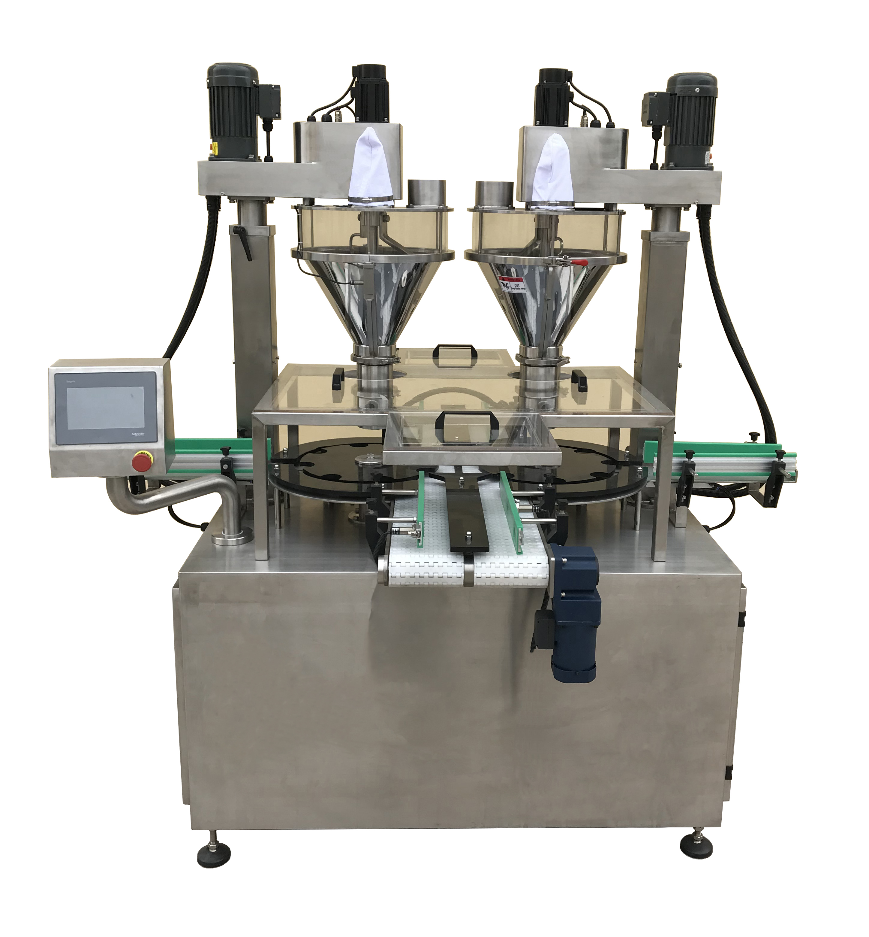 Автомат лааз дүүргэх машин (2 дүүргэгч 2 эргүүлэх диск) SPCF-R2-D100 загвар