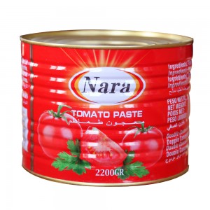 Fábrica de tomates de China Pasta de tomate enlatada