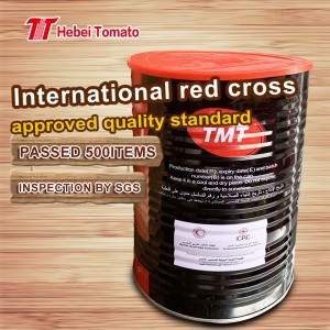 Aukštos kokybės 400 g * 24 skardinės / ctn skardinė pomidorų pasta su geriausios kainos mažai rūgštaus skonio ekologiška pomidorų pasta
