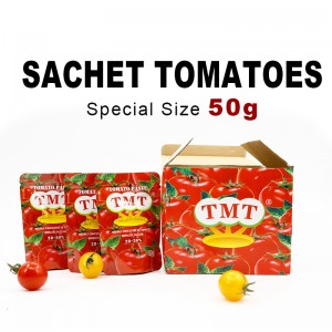 China Fabriek Goedkope prijs Aangepaste OEM-merk afdichtingszak Zakje Tomatenconcentraat Zakje Tomatenpuree 30g56g70g100g naar Afrika