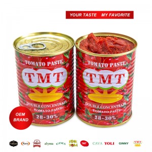 Beliebter Tomatenmark-Lieferant, Top-Qualität aus erster Hand ohne Zusatzstoffe in verschiedenen Größen mit gutem Geschmack