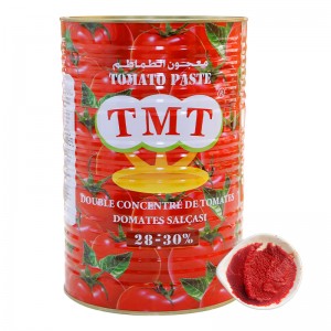 Паста од домати за Турција 1кг 2,2 кг 3 кг 4,5 кг Конзервиран домат Кинески производи Гана