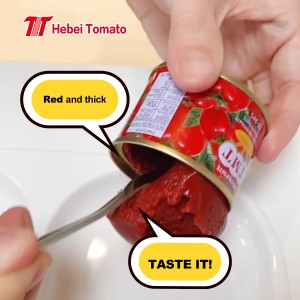 Harga Borong Jenama OEM Customized Double Concentrate Tomato Paste Tin 2200g +70g Brix 28%-30%