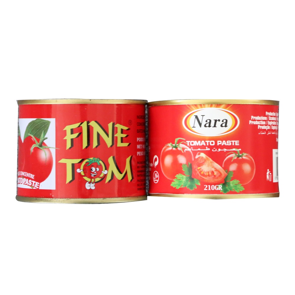 චීනයෙන් Pomo Tomato Paste 210g කර්මාන්තශාලා මිල