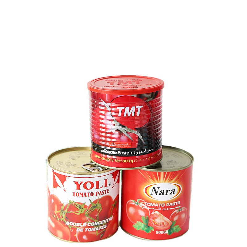 fabrika çıkışı Domatesten konserve domates salçası 28-30