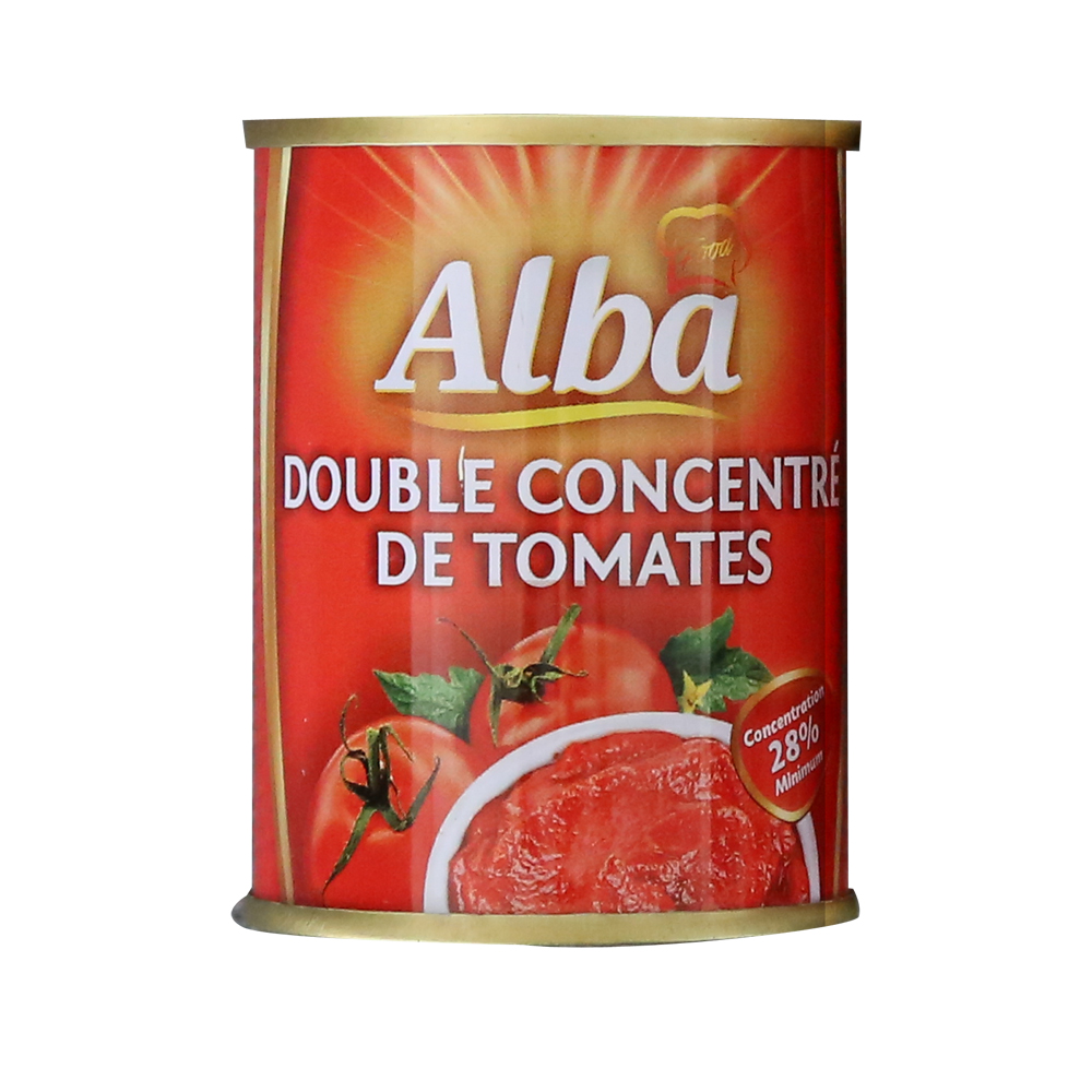 Pasta de tomates de lata de precio barato de 140g para Gabón
