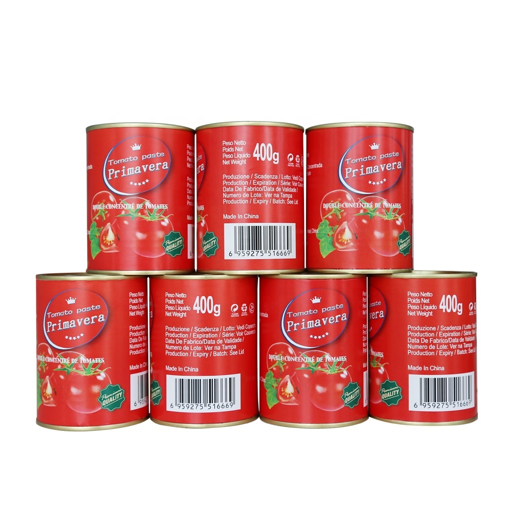 pasta de tomate aséptica 400 g de pasta de tomate