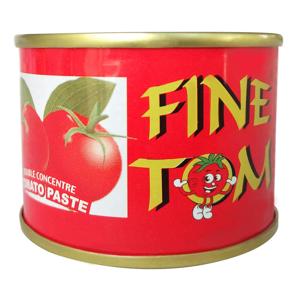 Pasta de tomate em lata 830g com marca própria