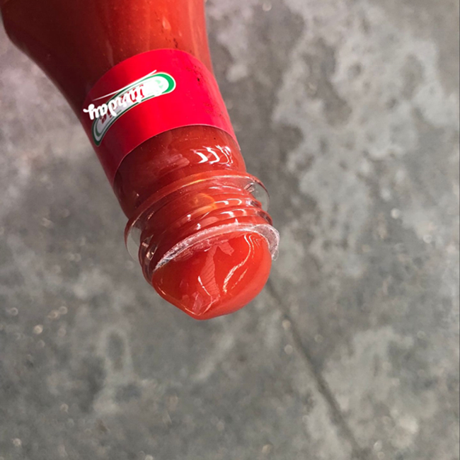 Ketchup di pomodoro con etichetta privata di concentrato di pomodoro