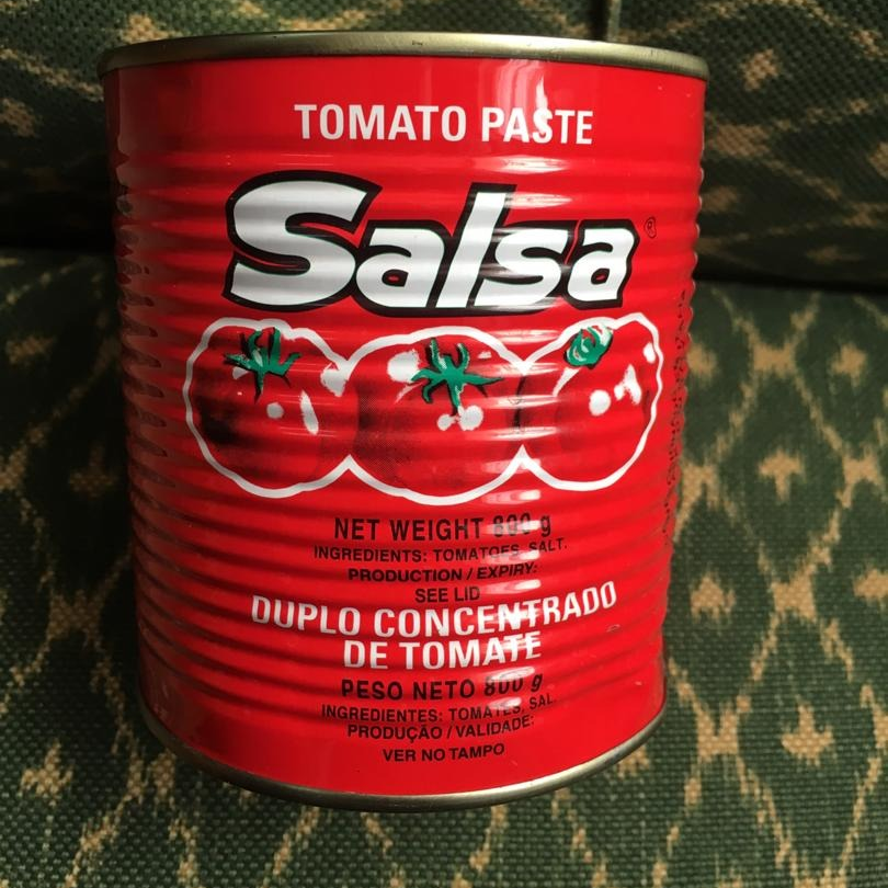 कॅन केलेला खाद्य हलाल टोमॅटो पेस्ट कमी किंमत टिन टोमॅटो 850gmx12tin/ctn