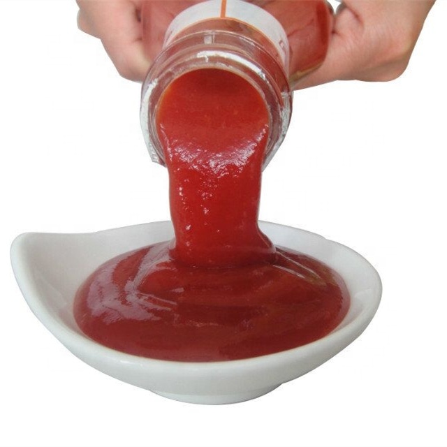 Pastovitá forma a 18 měsíců trvanlivosti kečup z rajčat heinz