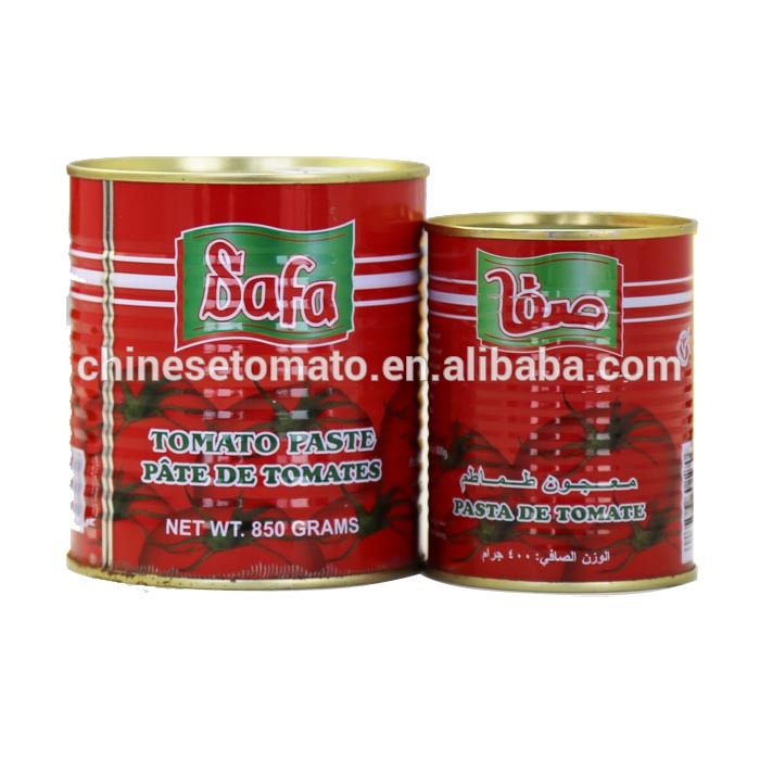 Türkiye için teneke kutu 830g konserve domates salçası