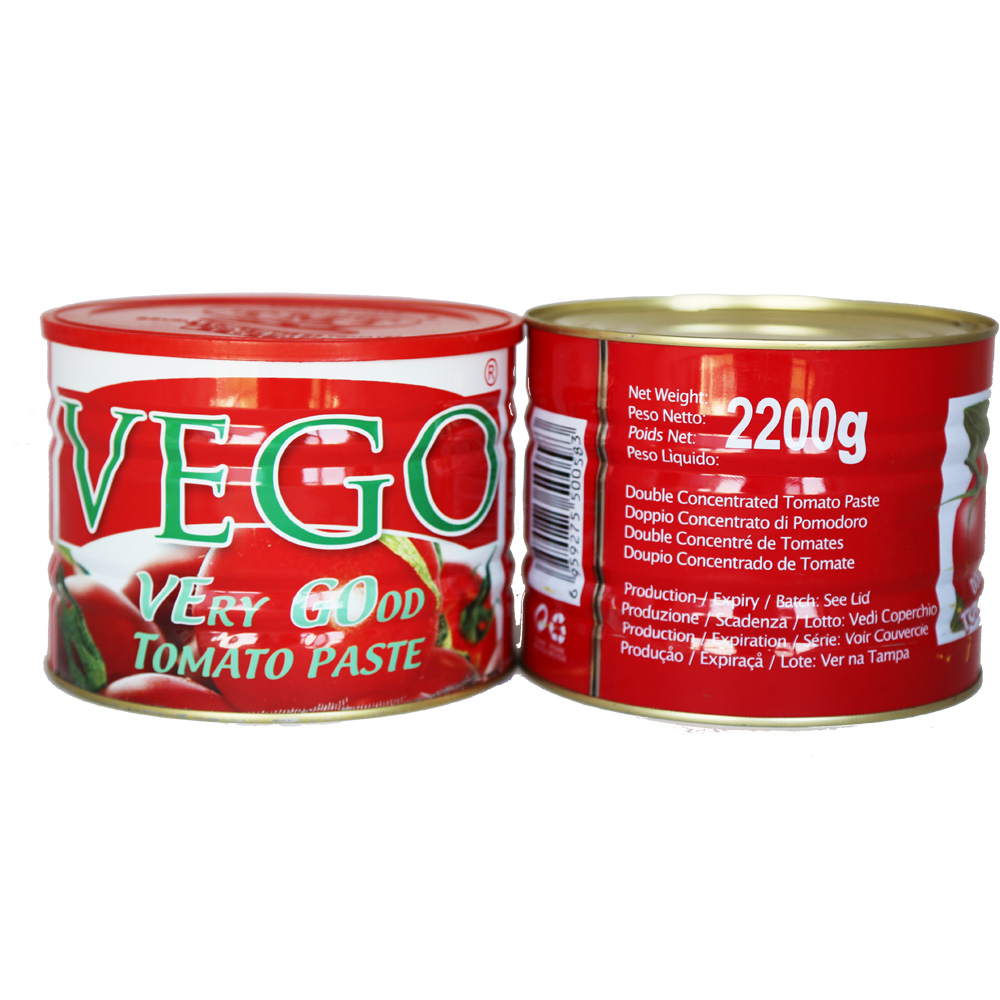 2.2kg double concentrated tomato paste