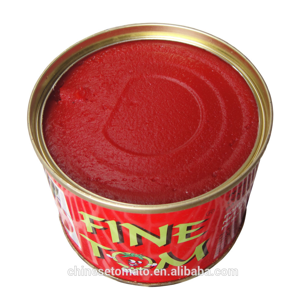 FineTom Brand Turkey Tomat Paste Cho vann nan mache a