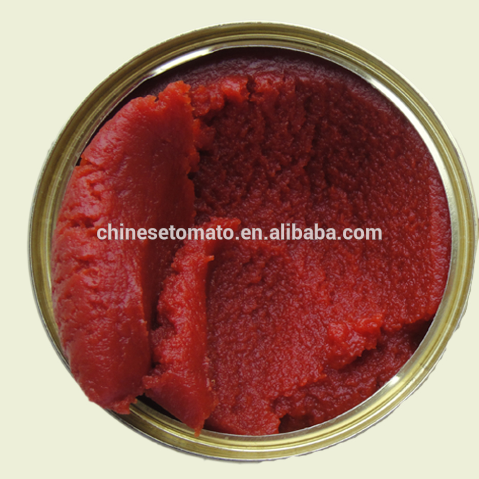 400g högkvalitativ konserverad tomatpasta för Angola Market