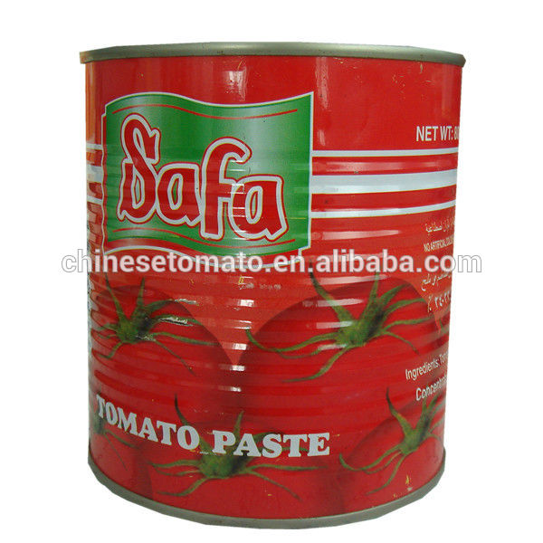 comprar easy open 28-30% brix 800 g de pasta de tomate Safa