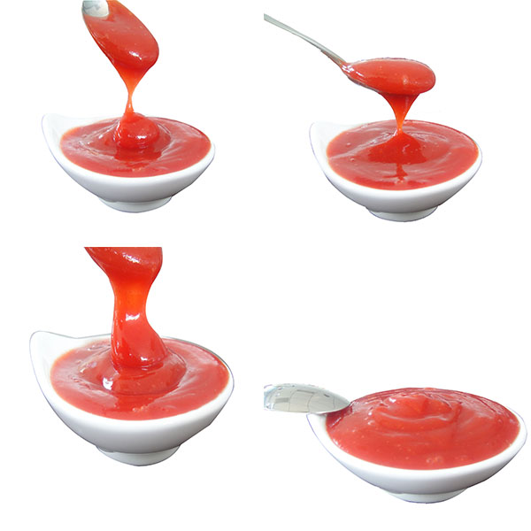 Tomat Ketchup 340 g tomatpasta produktionslinje