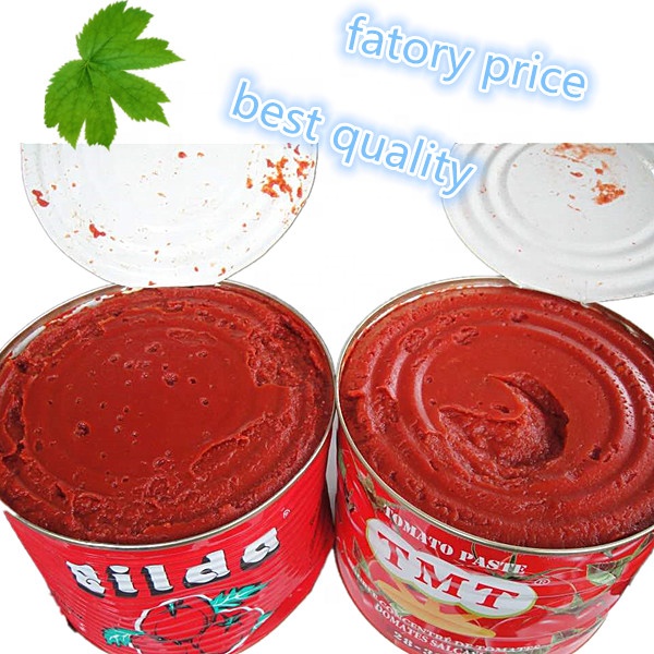 приватна марка консервованої томатної пасти халяль 2200г 28-30% Brix