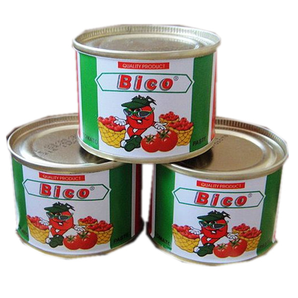 70g blik tomatenpuree met kwaliteit voor Nigeria