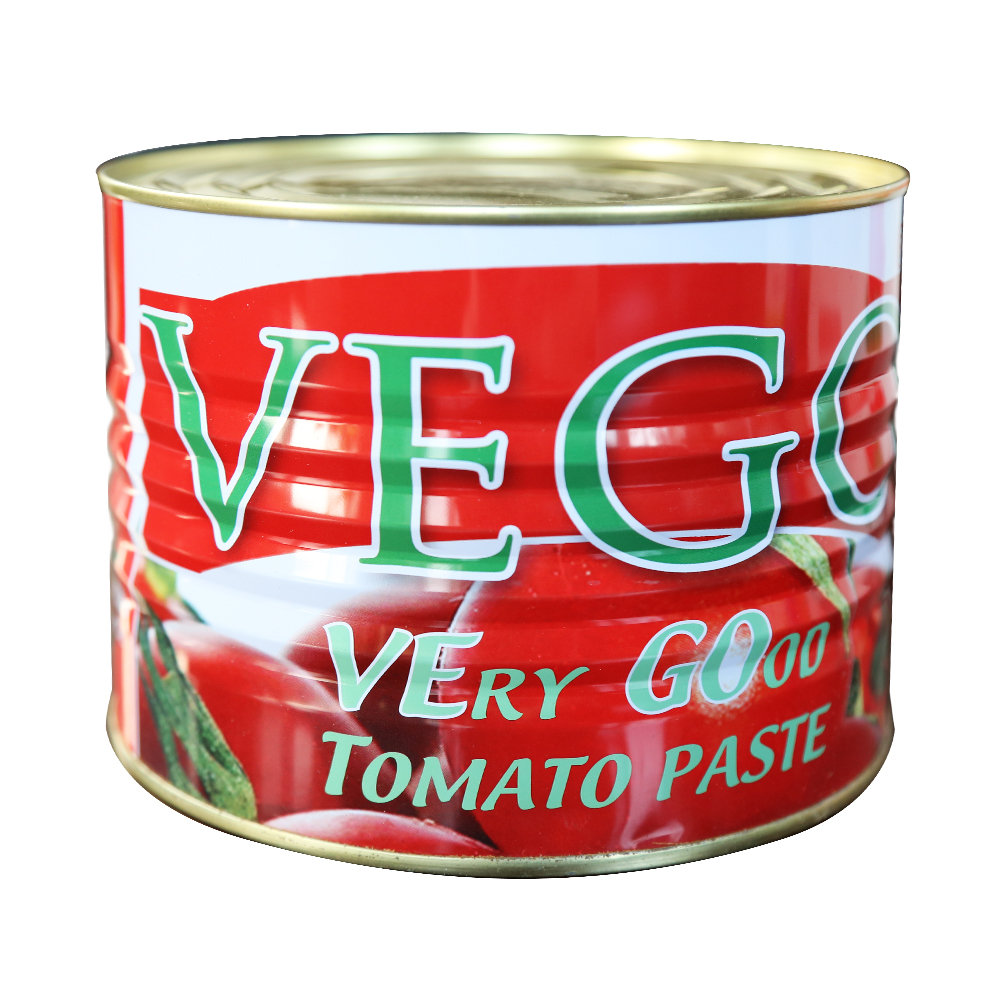 China exporta 2.200 gramas de pasta de tomate em lata