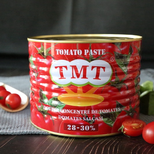 Konservierte Tomatenpaste mit doppelter Konzentration