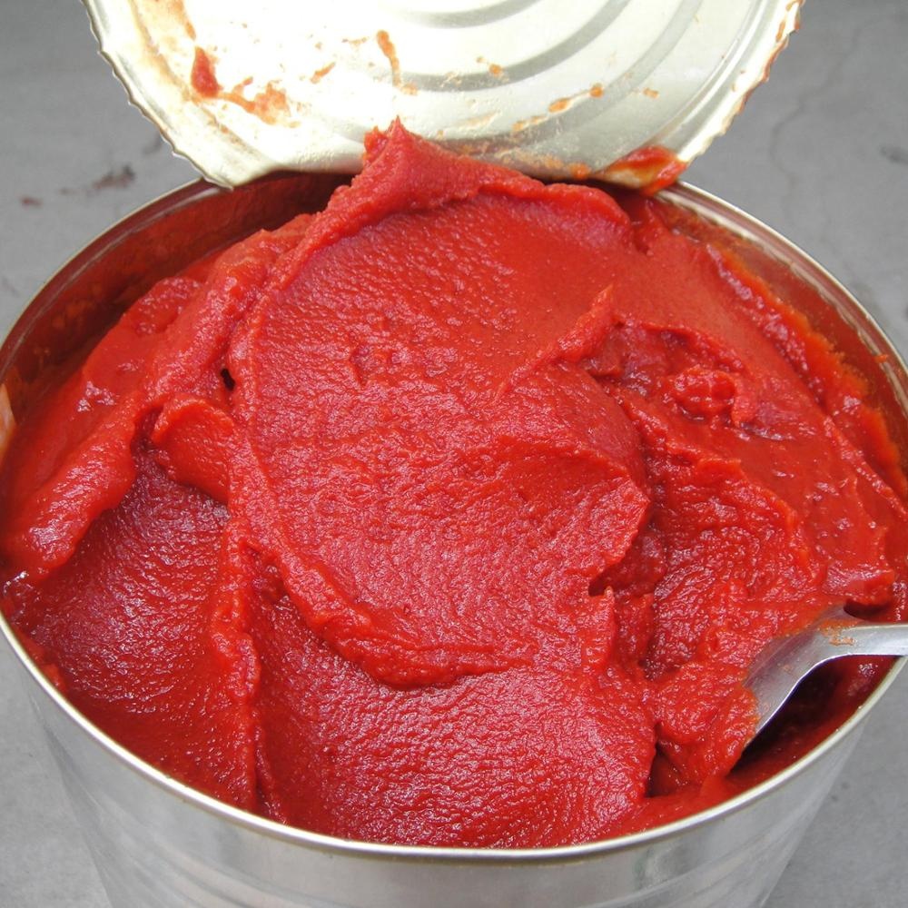 28-30% Brix томат пастасы Зауыттық бағасы Консервіленген томат пастасы