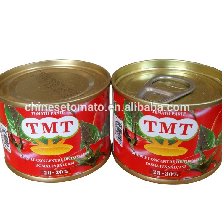 Τοματοπολτός 140g μάρκας TMT φθηνός πελτέ ντομάτας