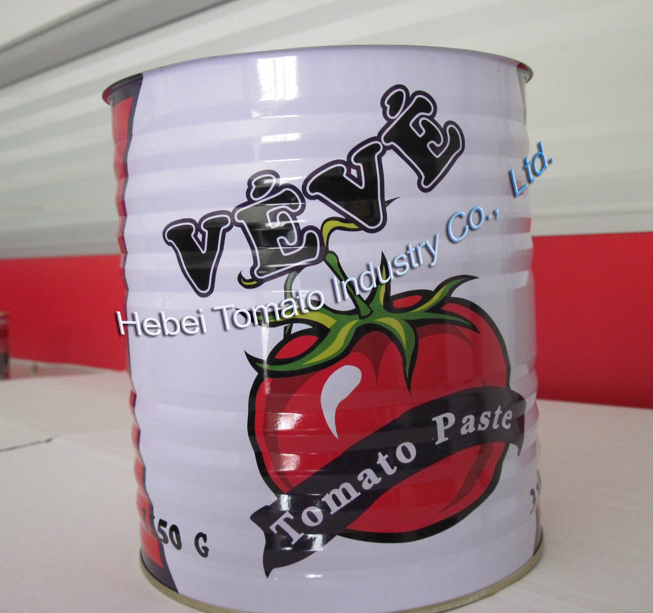 fabricante de pasta de tomate pasta de tomate halal 4,5 kg de pasta de tomate enlatada