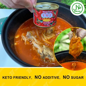 ʻO nā mea ʻono Halal Hotpot Condiments Sichuan Flavor Hot Pot Soup Base Hot Pot Condiment Tomato Paste