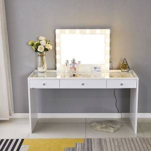 Hot New Products Table Make Up Vanity Mirror Professional - YF-HY-3 3 drawers – Yifan