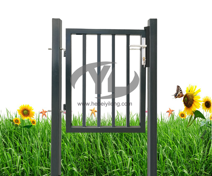 Super silná kovová rúrková záhradná brána