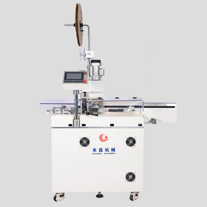 HC-10+NT Automatic one end crimping another end tinning machine