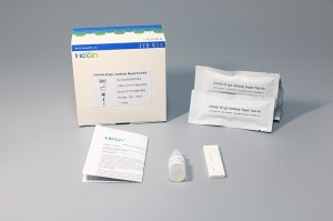 कोविड-19 आईजीजी एंटीबॉडी परीक्षण किट (कोलाइडल गोल्ड विधि)