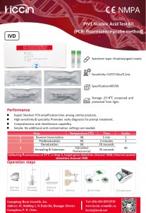 PIV1 Nukleinsäure Test Kit (PCR-Fluoreszenz Sonde Method)
