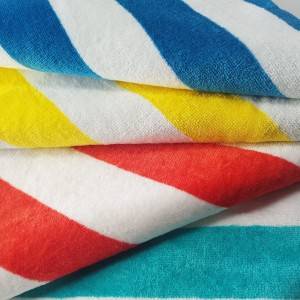 Velor 100% Cotton Beach Towel