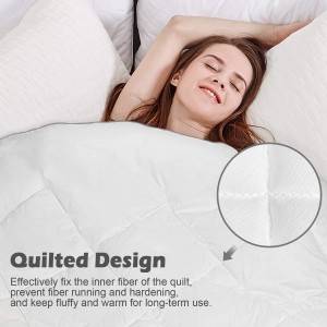 Բամբակյա գործվածքը՝ միկրոֆիբեր լցնող վերմակով, ձեր ընտանիքին տալիս է հարմարավետ քուն ամբողջ սեզոնի ընթացքում