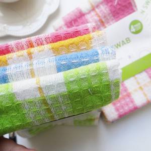 Mga cotton dish towel para sa paglilinis