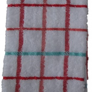 Cotton Jacquard Kichen Handduch mat Gitter Design