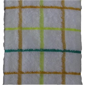 Кухињски пешкир од памучног жакарда са решеткастим дизајном