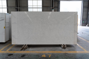 ຫີນທຽມ Quartz Marble ໂຮງງານຜະລິດຈີນຂາຍສົ່ງ Carrara 6602