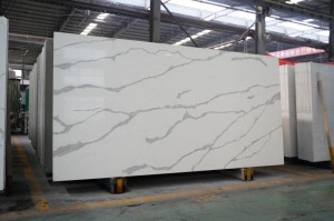 Calacatta Quarzsteinplatte China Größter Hersteller 5002