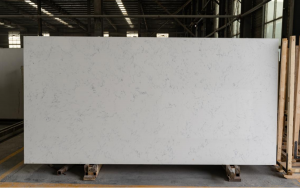 Carraran kvartsikivi ohut suonet kaunis keittiön työtason pinta 6-K020