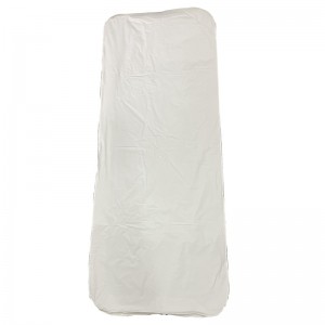 White Cadaver Bag ine Perimeter Zipper 36 × 90 Inch
